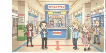 宝くじ売り場 名古屋駅 地下街