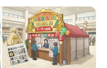 宝くじ売り場 横浜駅 ポルタ